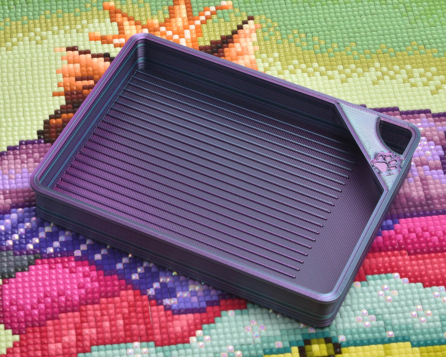 Quantum Flux - TOWER SPECIAL EDITION - Cat-Proof Diamond Painting Tray with Lid
