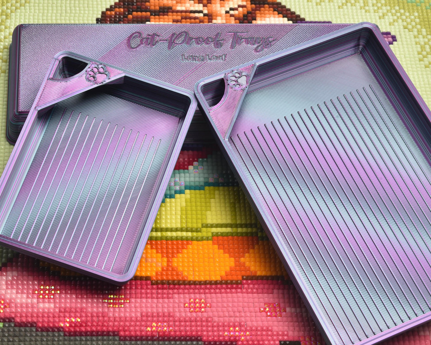 Quantum Flux - LOAF SPECIAL EDITION - Cat-Proof Diamond Painting Tray with Lid