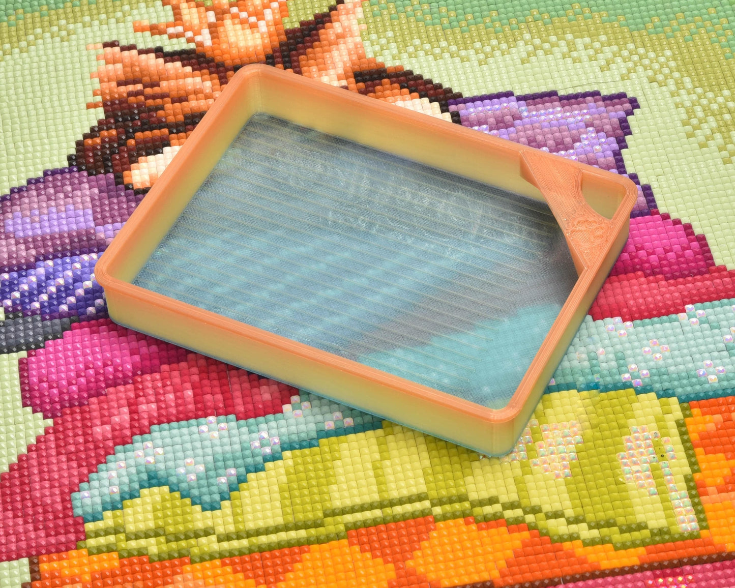 Good Day Sunshine - TOWER SPECIAL EDITION - Cat-Proof Diamond Painting Tray with Lid