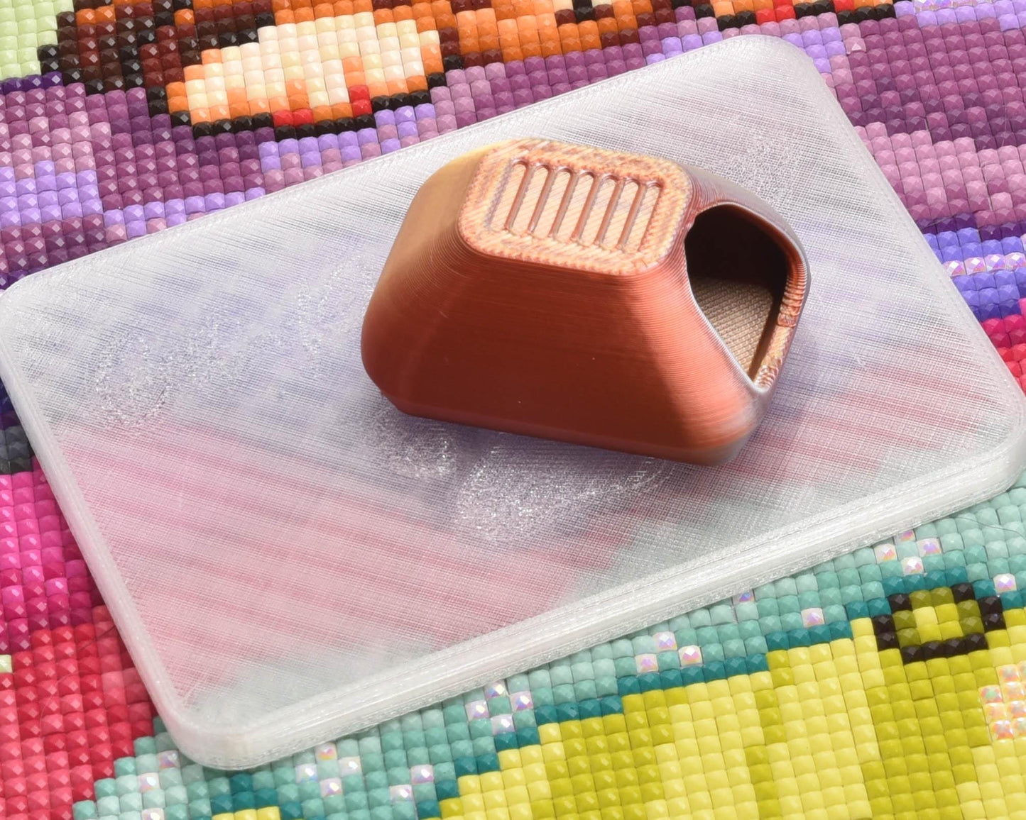 Copper Cutie - Litter Box Drill Collector & Cover Minder