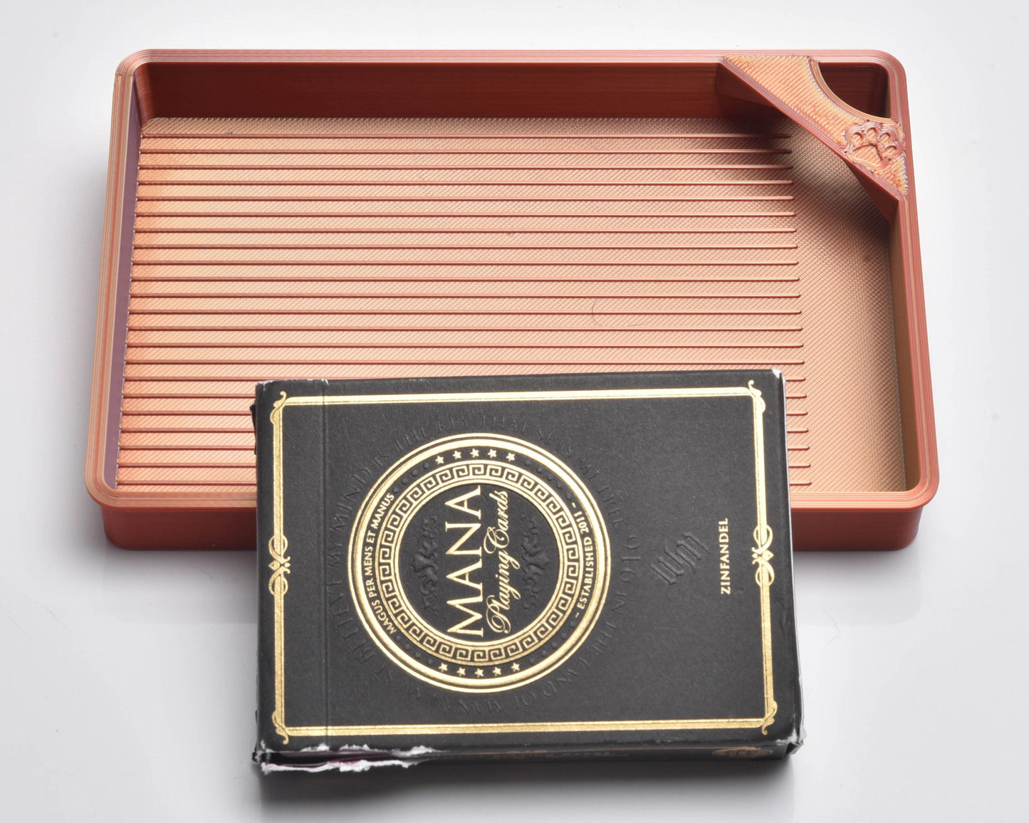 Copper Cutie - GRIDDED SPECIAL EDITION - Cat-Proof Diamond Painting Tray with Lid
