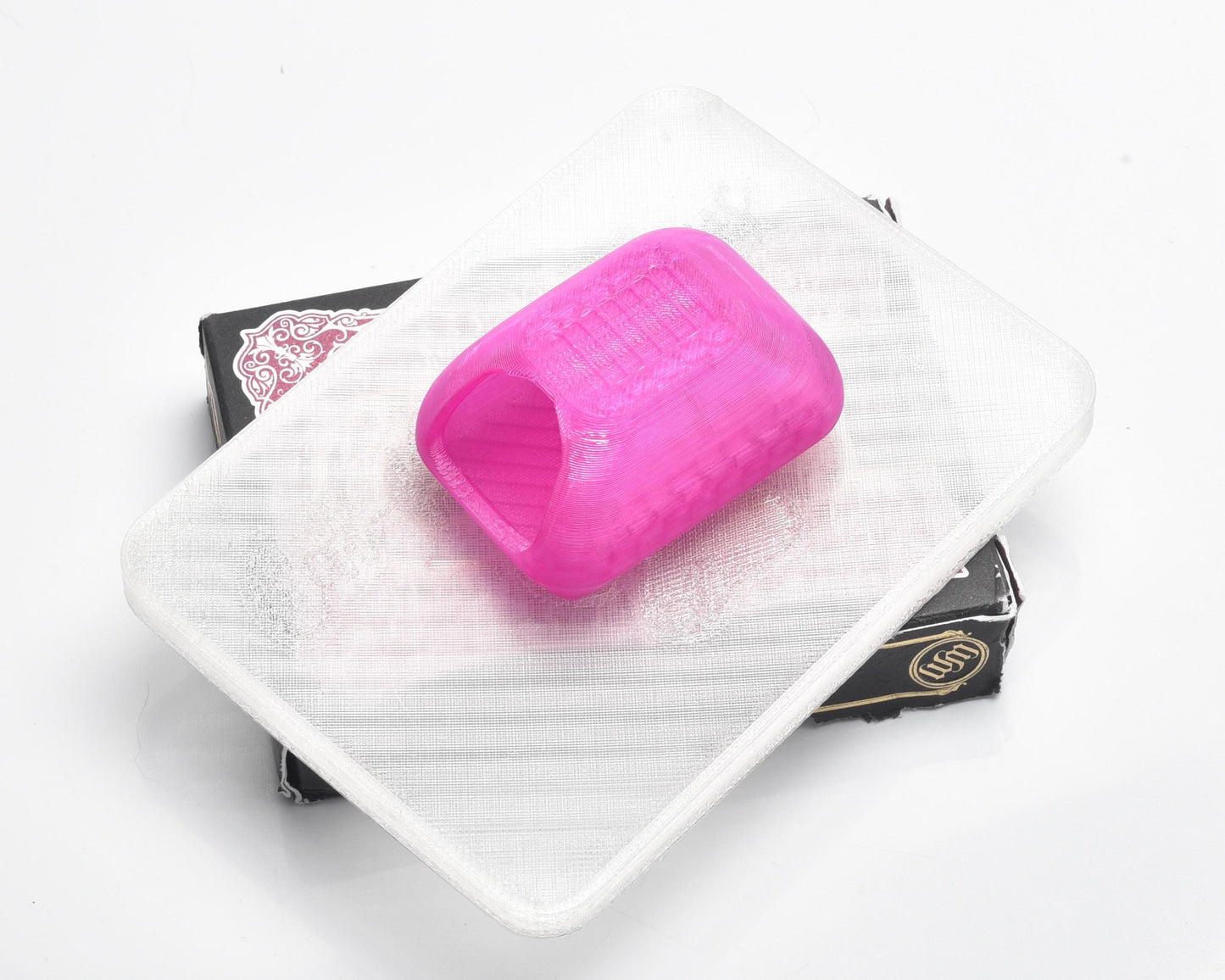 Cheshire Purple Translucent - Litter Box Drill Collector & Cover Minder