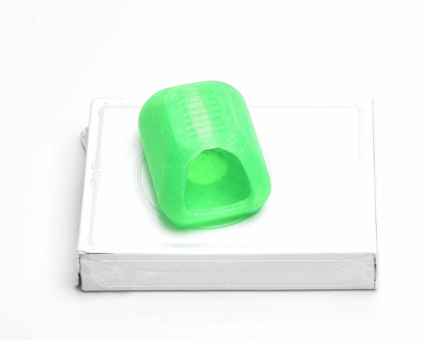 NEW! Litter Box Drill Collector & Cover Minder - Bright Green TRANSLUCENT