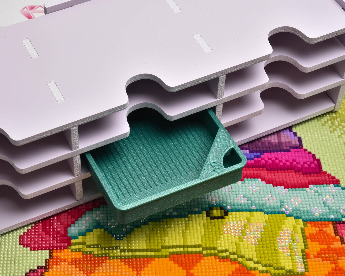 Elphie - TOWER SPECIAL EDITION - Cat-Proof Diamond Painting Tray with Lid