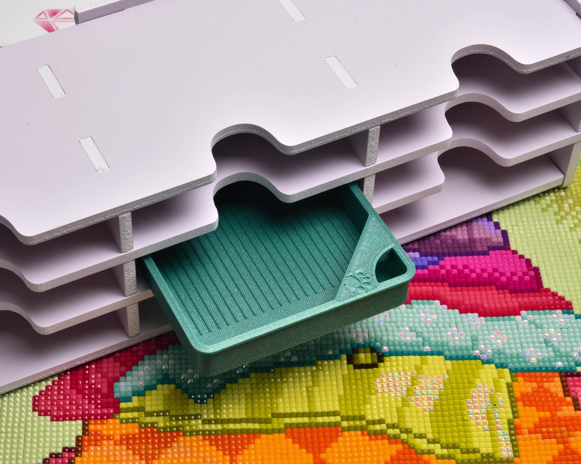 Elphie - TOWER SPECIAL EDITION - Cat-Proof Diamond Painting Tray with Lid