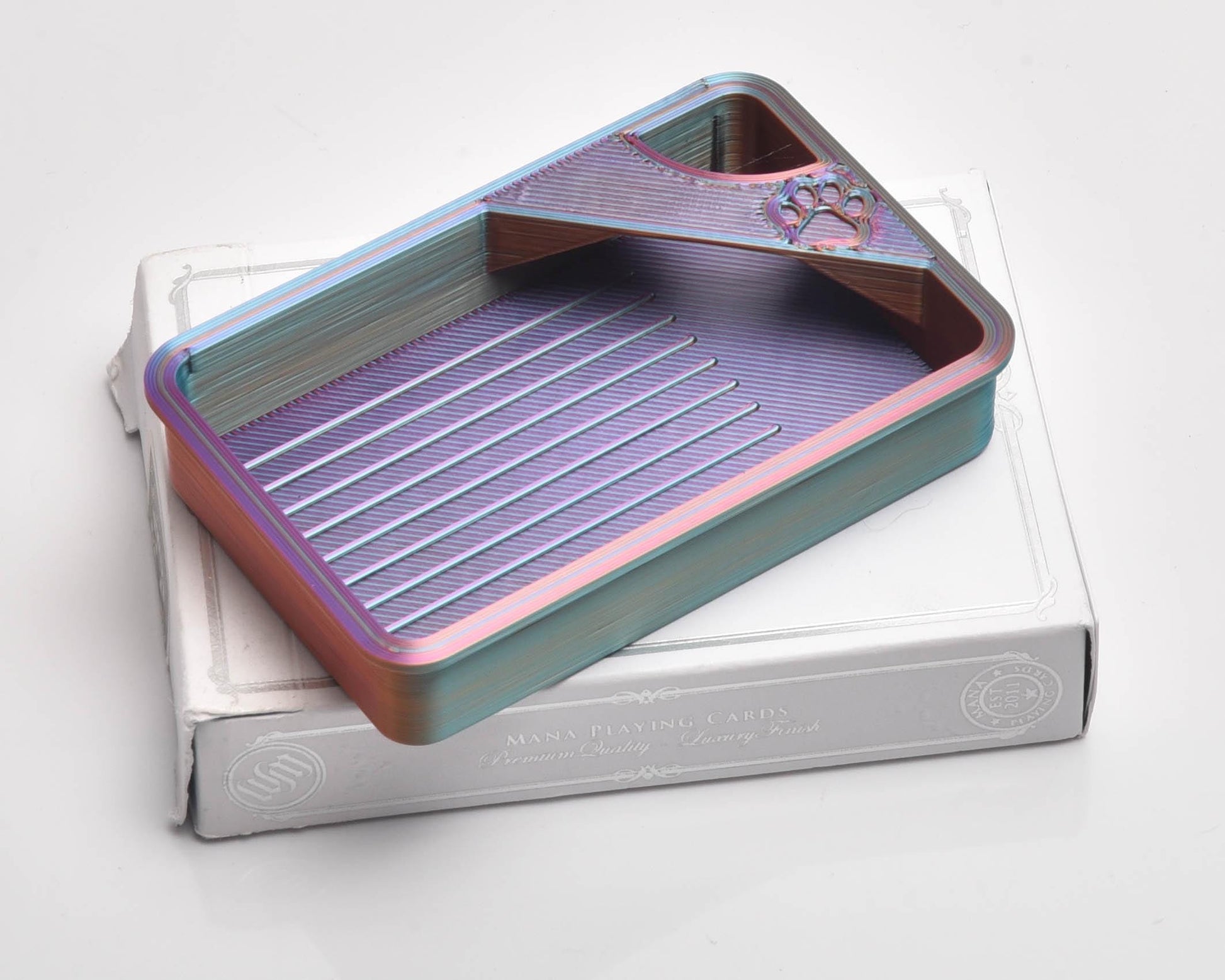 Electric Bloom - SPECIAL EDITION - Cat-Proof Diamond Painting Tray with Lid