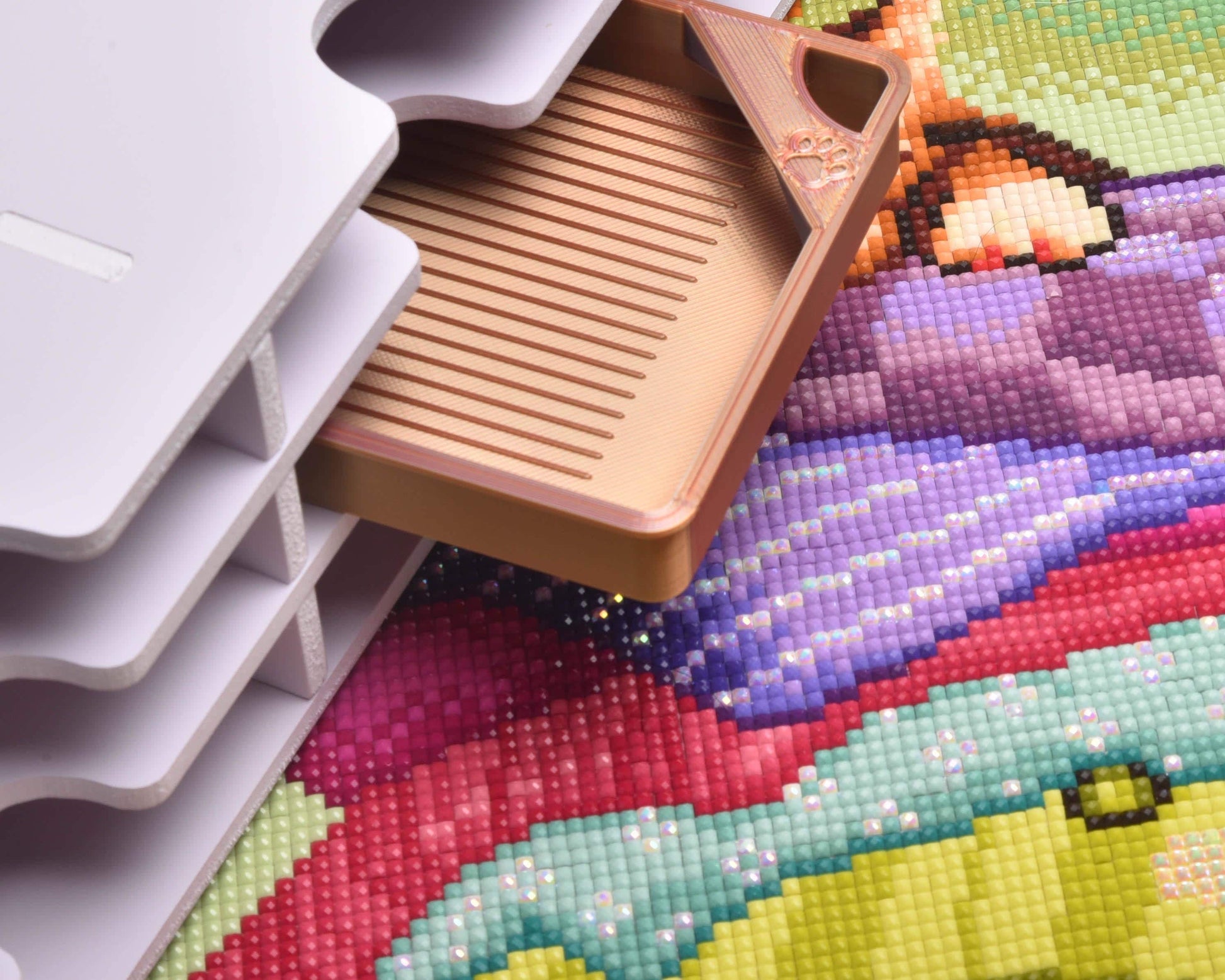 Copper Cutie - TOWER SPECIAL EDITION - Cat-Proof Diamond Painting Tray with Lid