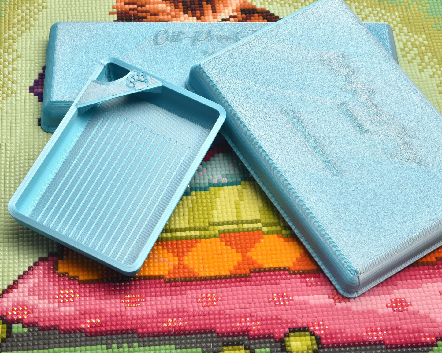 Iceberg - LOAF SPECIAL EDITION - Cat-Proof Diamond Painting Tray with Lid