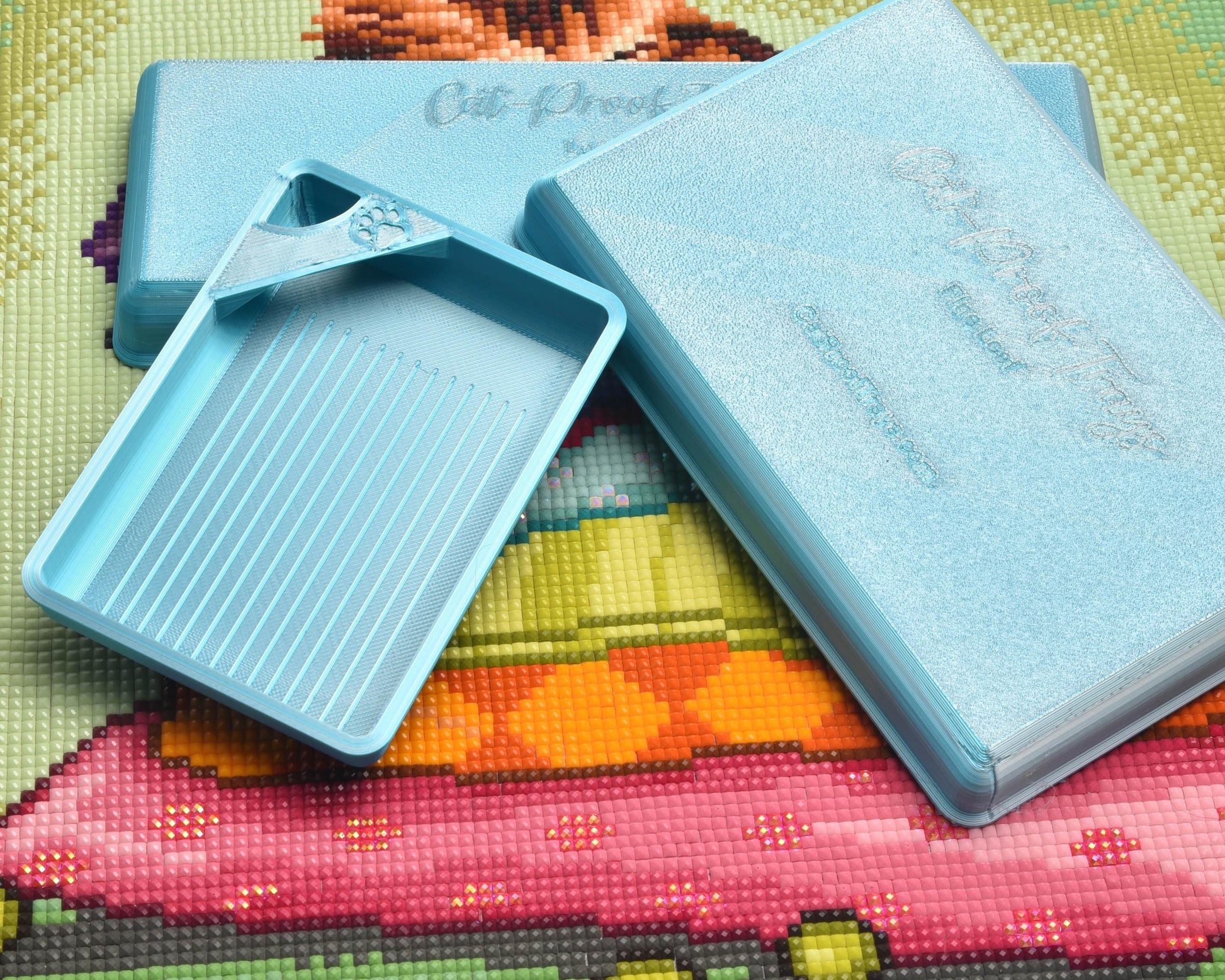 Iceberg - LOAF SPECIAL EDITION - Cat-Proof Diamond Painting Tray with Lid