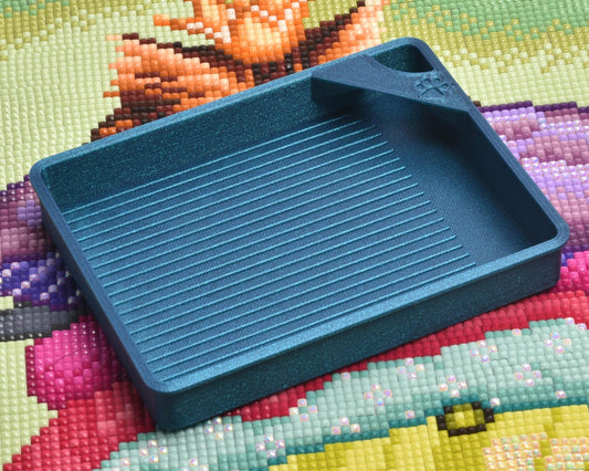 Lagoon Shimmer - TOWER SPECIAL EDITION - Cat-Proof Diamond Painting Tray with Lid