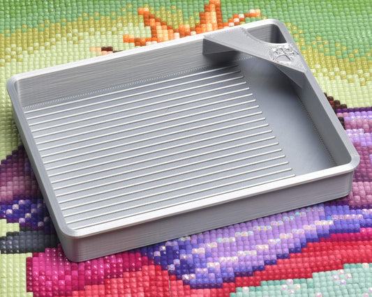 Platinum Whisper - TOWER SPECIAL EDITION - Cat-Proof Diamond Painting Tray with Lid