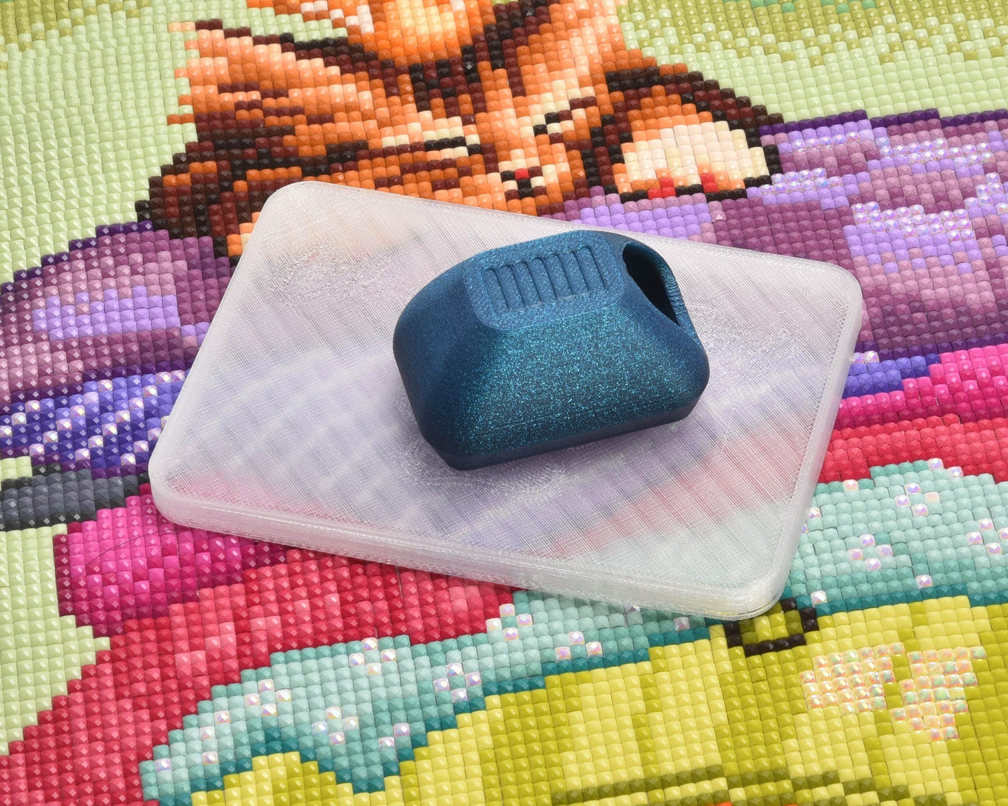 Lagoon Shimmer - Litter Box Drill Collector & Cover Minder