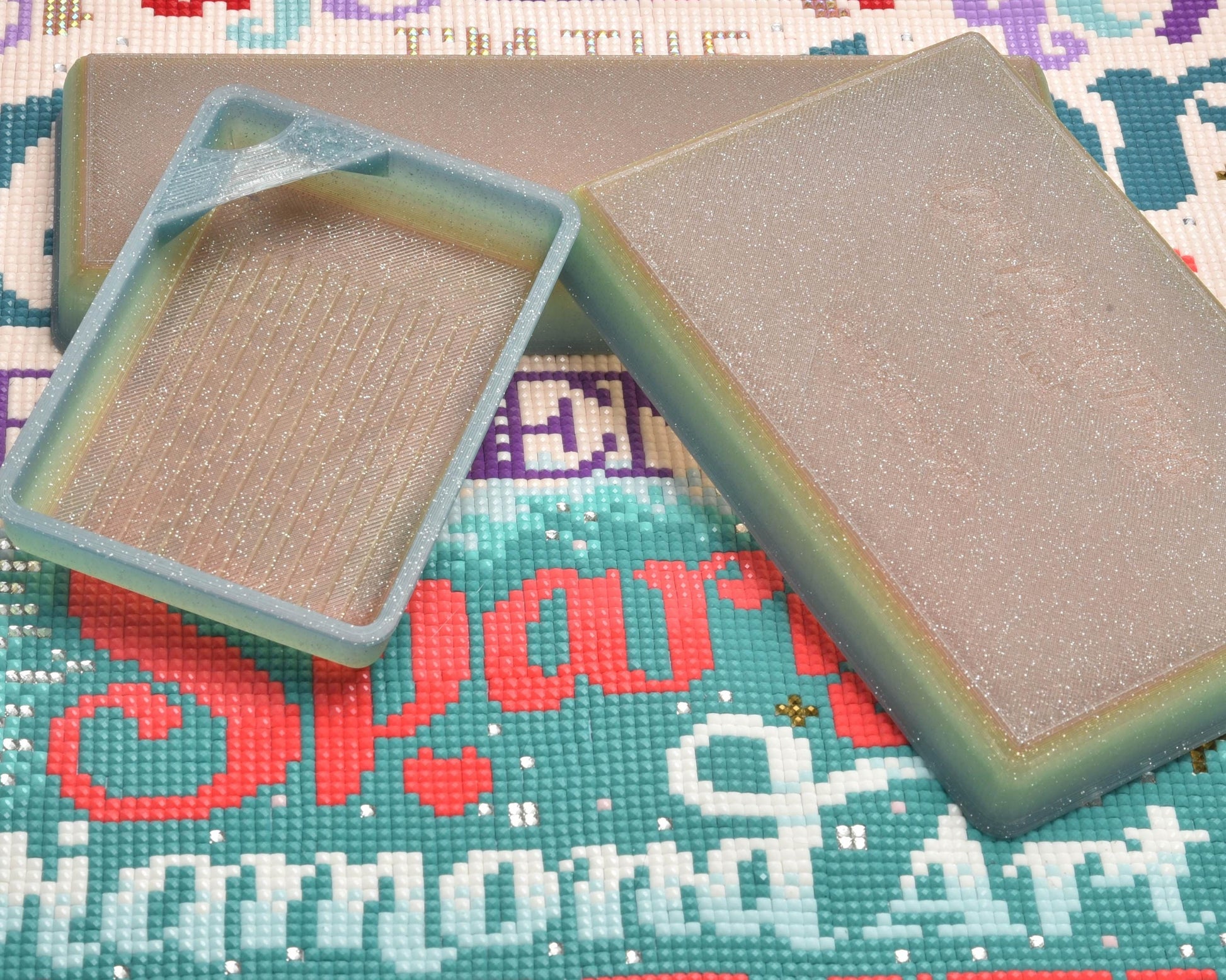 Coastal Sunrise - LOAF SPECIAL EDITION - Cat-Proof Diamond Painting Tray with Lid