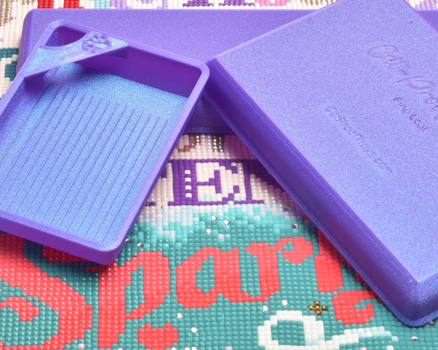 Grape Jelly - LOAF SPECIAL EDITION - Cat-Proof Diamond Painting Tray with Lid