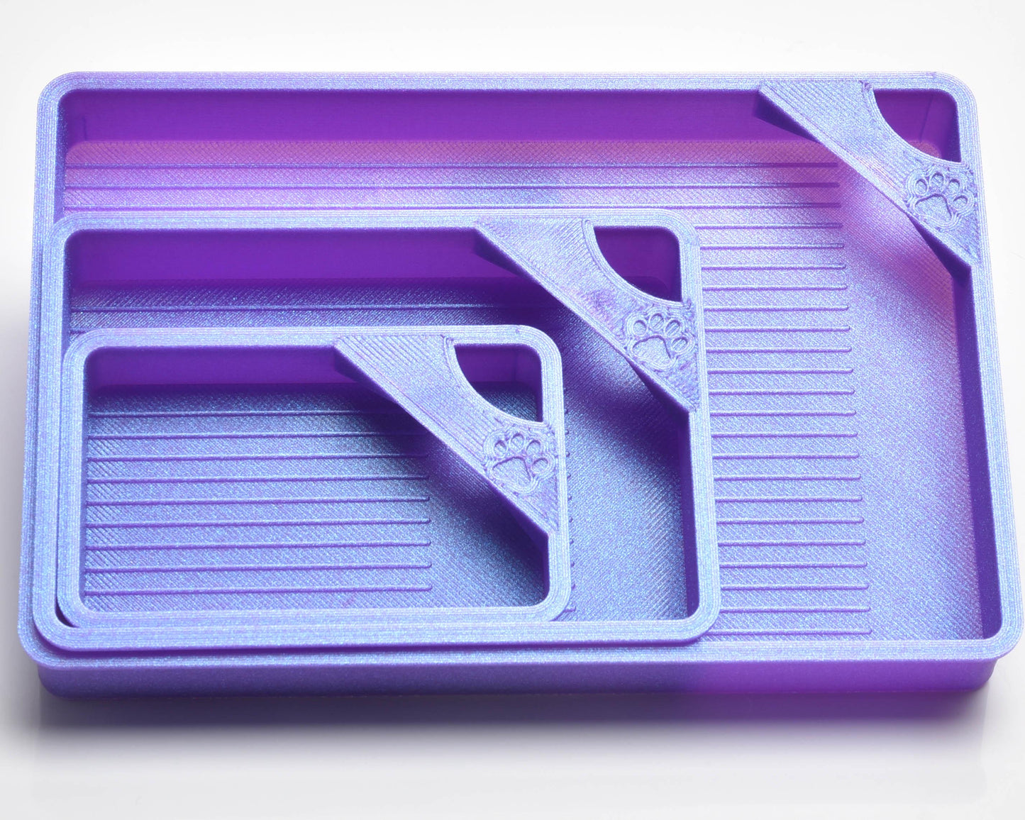 Grape Jelly Translucent Purple Glitter - SPECIAL EDITION - Cat-Proof Diamond Painting Tray with Lid