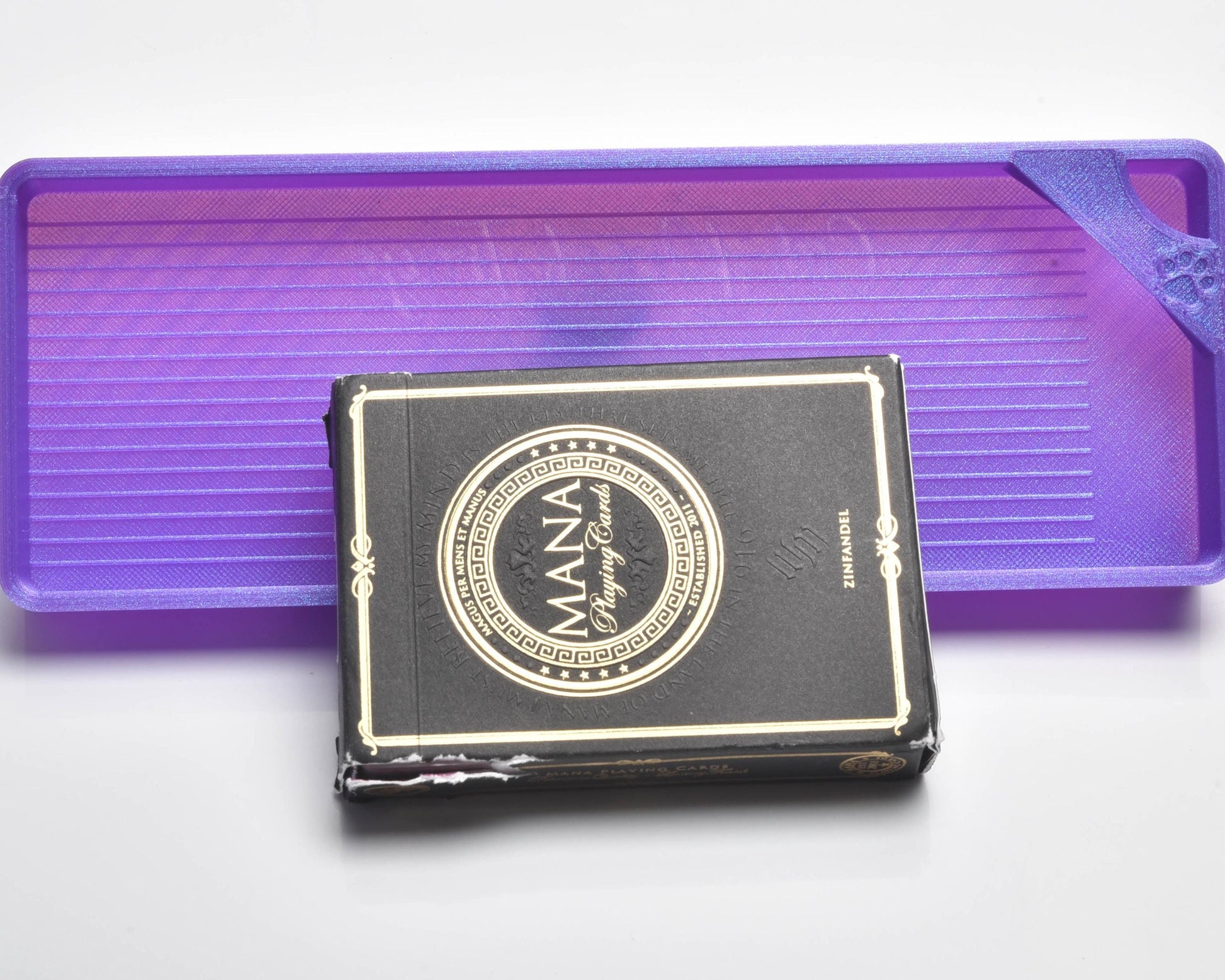 Grape Jelly Translucent Purple Glitter - SPECIAL EDITION - Cat-Proof Diamond Painting Tray with Lid