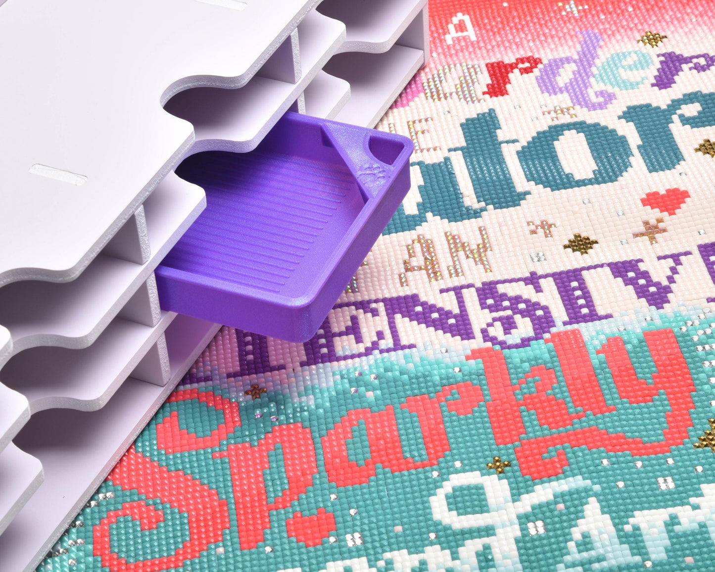 Grape Jelly - TOWER SPECIAL EDITION - Cat-Proof Diamond Painting Tray with Lid