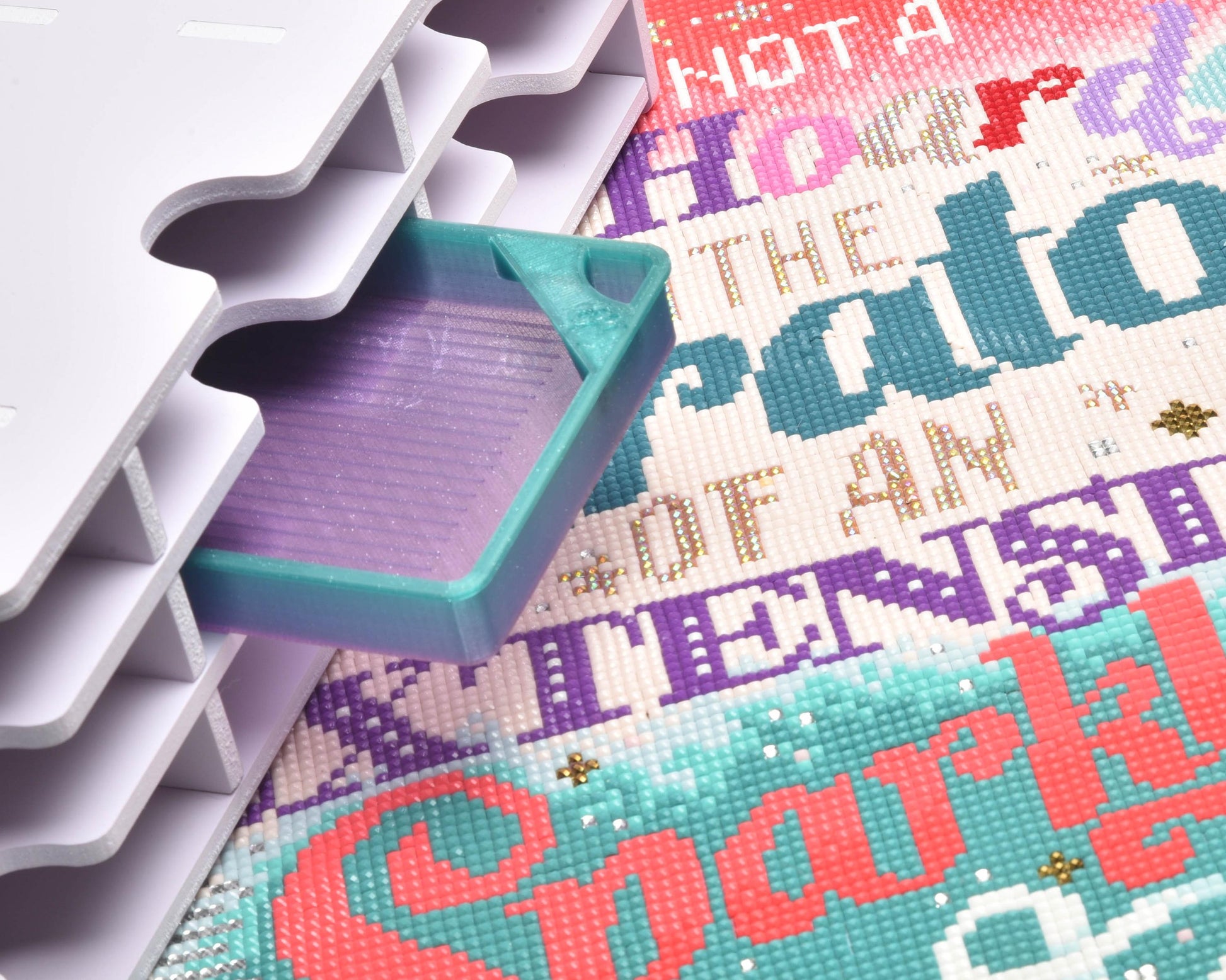 Rock Candy - TOWER SPECIAL EDITION - Cat-Proof Diamond Painting Tray with Lid