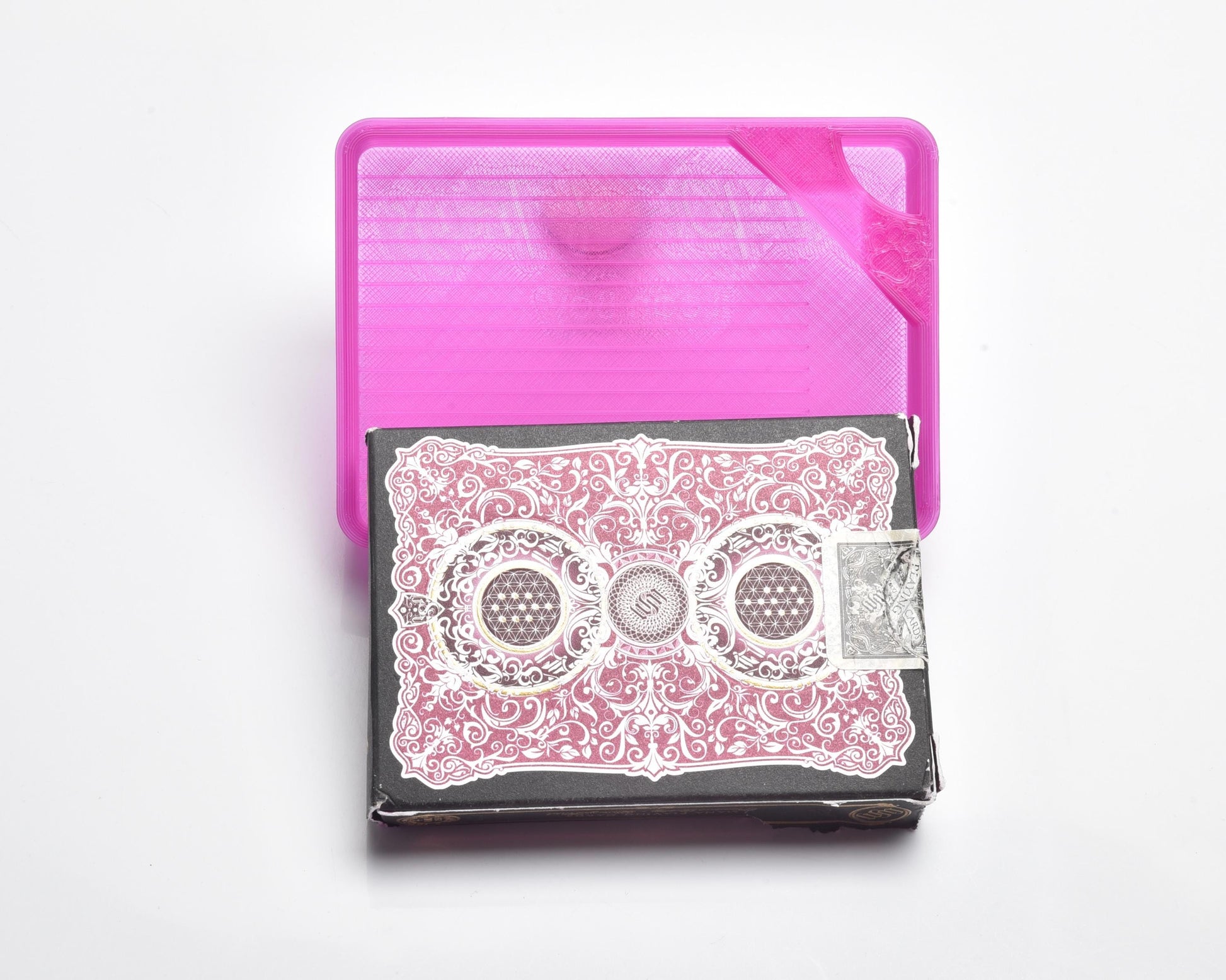 Cheshire Purple Translucent - SPECIAL EDITION - Cat-Proof Diamond Painting Tray with Lid