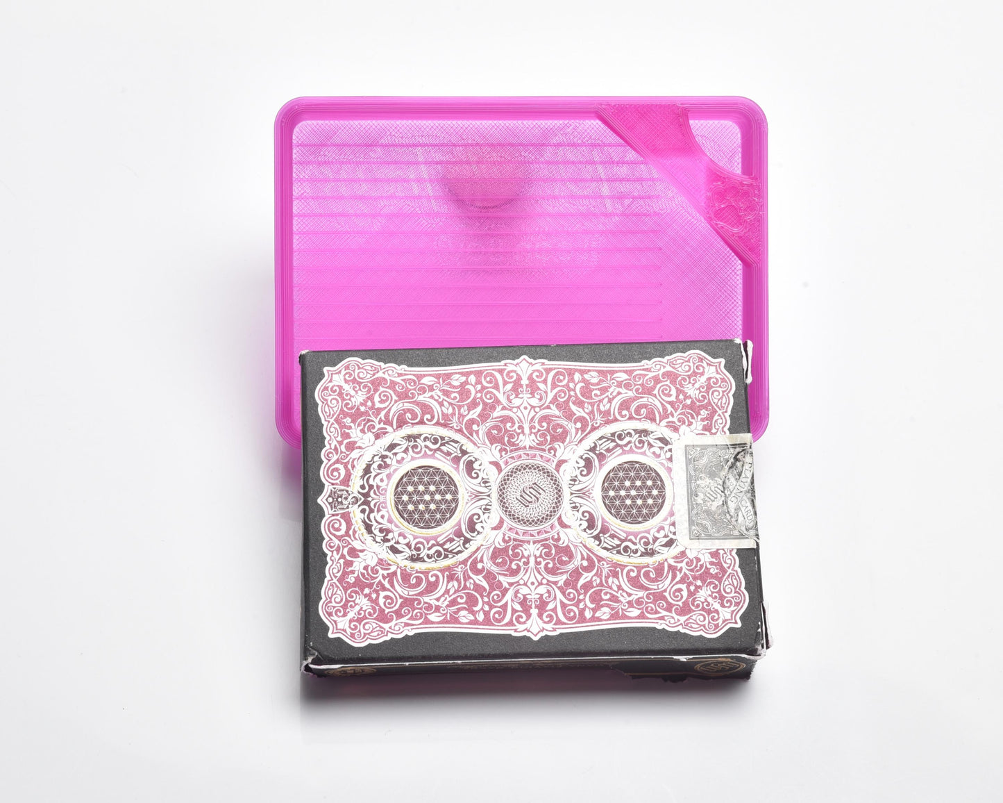 Cheshire Purple Translucent - LOAF SPECIAL EDITION - Cat-Proof Diamond Painting Tray with Lid