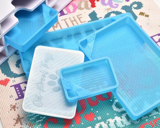 Icicle - SPECIAL EDITION - Cat-Proof Diamond Painting Tray with Lid