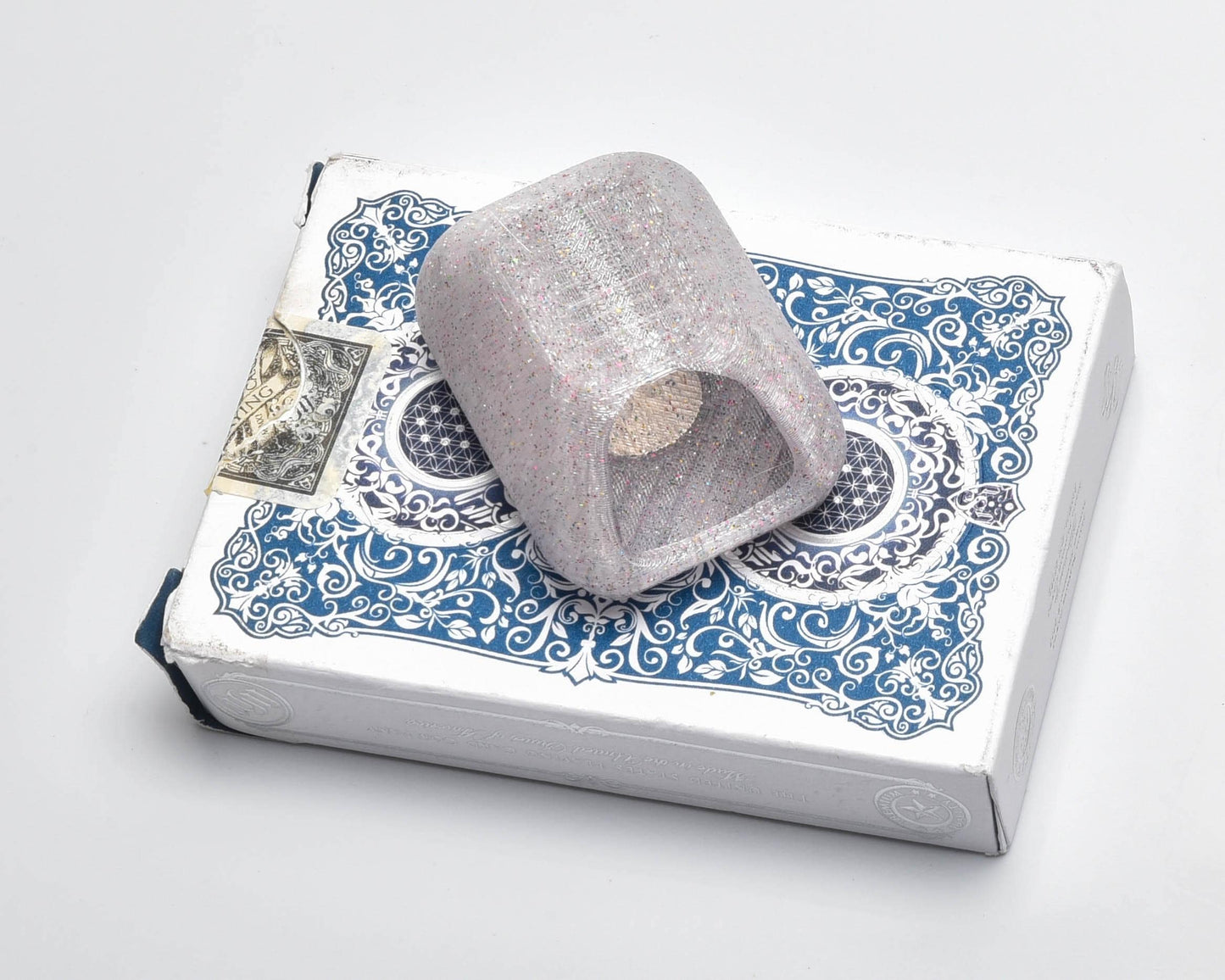 Catfetti Rainbow Glitter Transparent - Litter Box Drill Collector & Cover Minder