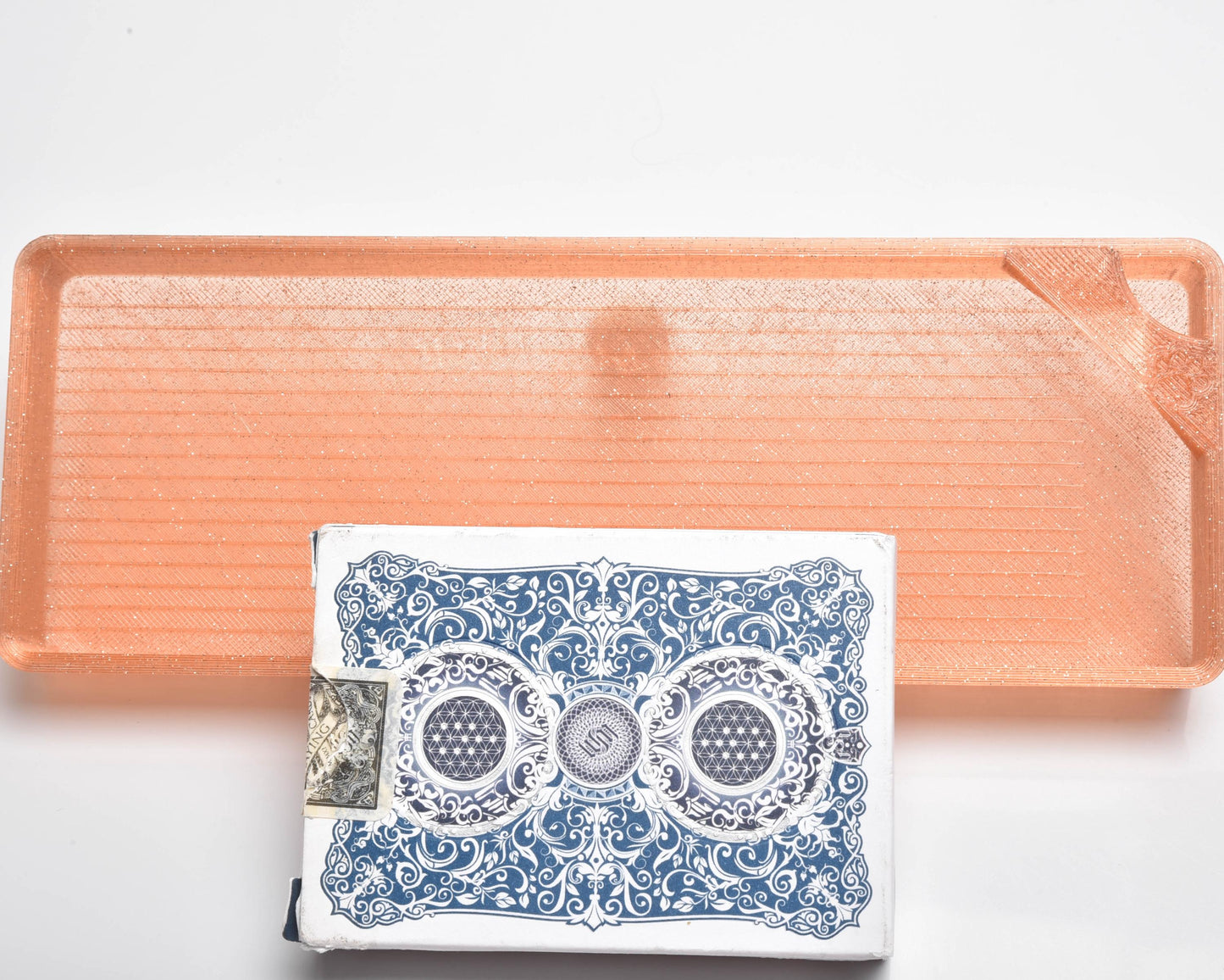 Butterscotch Cinnamon Pie - GRIDDED SPECIAL EDITION - Cat-Proof Diamond Painting Tray with Lid