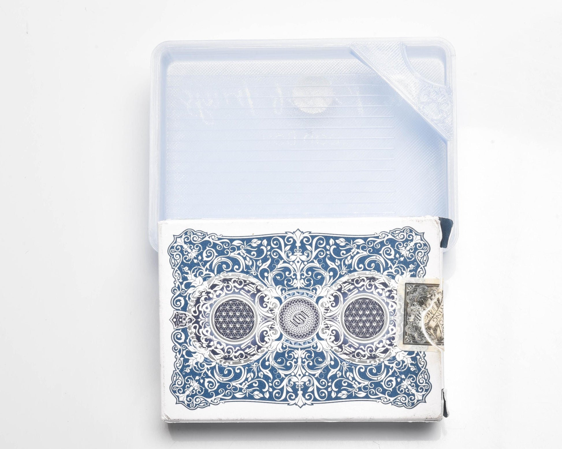 Snowflake - GRIDDED SPECIAL EDITION - Cat-Proof Diamond Painting Tray with Lid