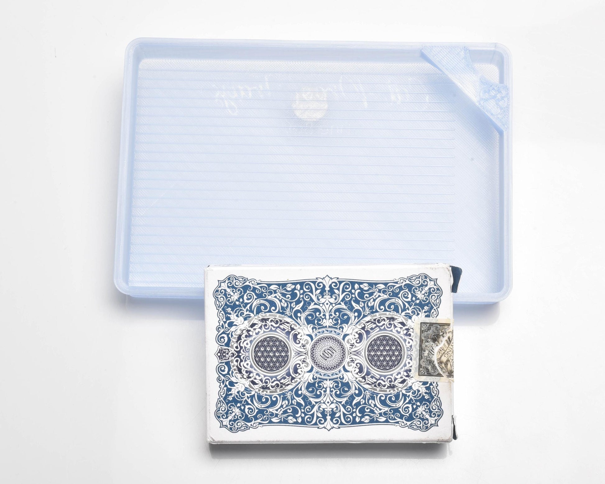 Snowflake - GRIDDED SPECIAL EDITION - Cat-Proof Diamond Painting Tray with Lid