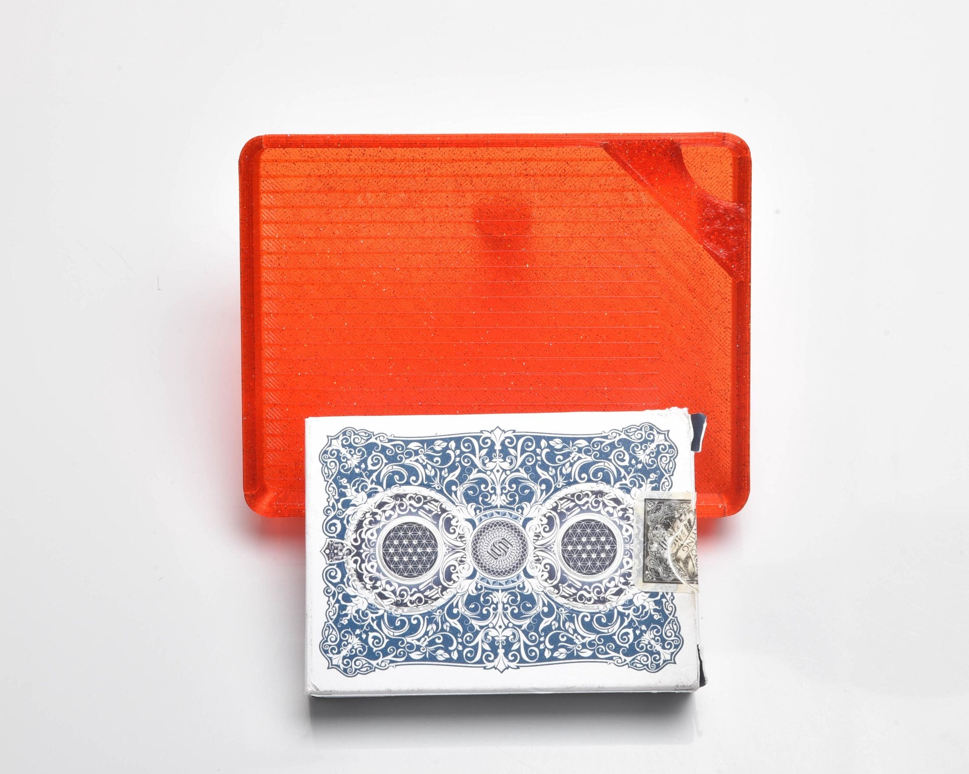 Red Berries Holiday - SPECIAL EDITION - Cat-Proof Diamond Painting Tray with Lid