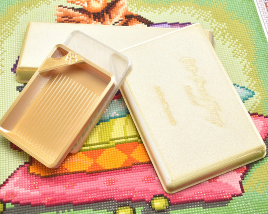 New Year Ball Gold Silver Quantum - LOAF SPECIAL EDITION - Cat-Proof Diamond Painting Tray with Lid