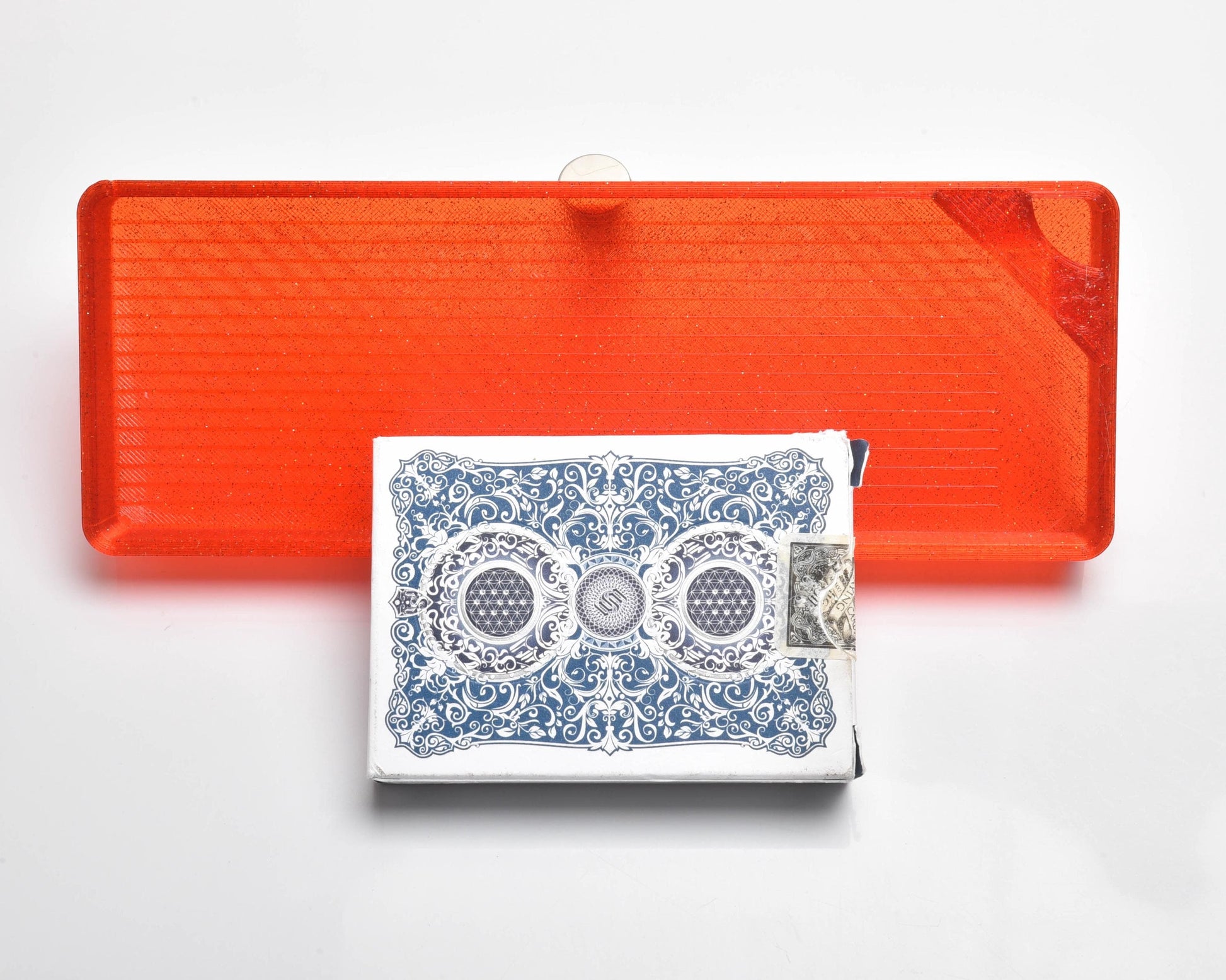 Red Berries Holiday - SPECIAL EDITION - Cat-Proof Diamond Painting Tray with Lid