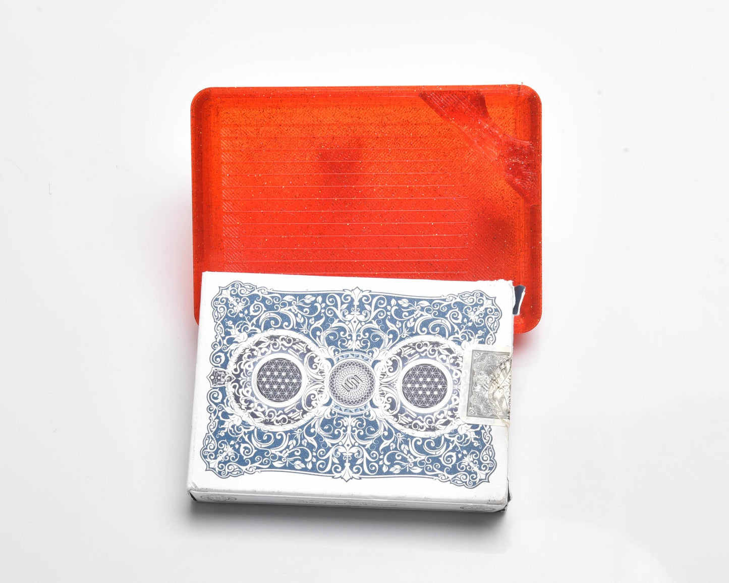 Red Berries Holiday - LOAF SPECIAL EDITION - Cat-Proof Diamond Painting Tray with Lid