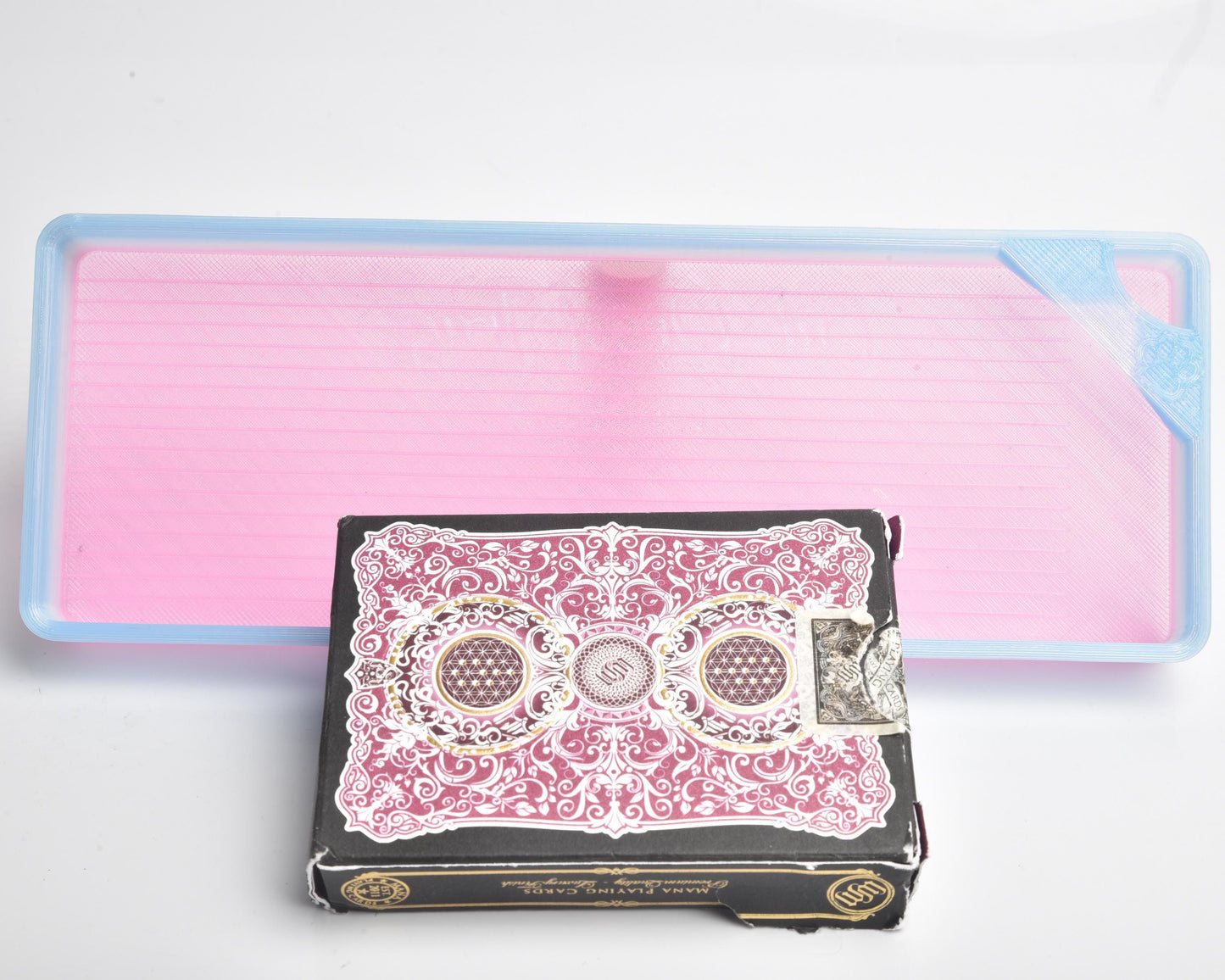 Cat Proof Diamond Painting Tray with Lid - Cotton Candy Sky - Standard