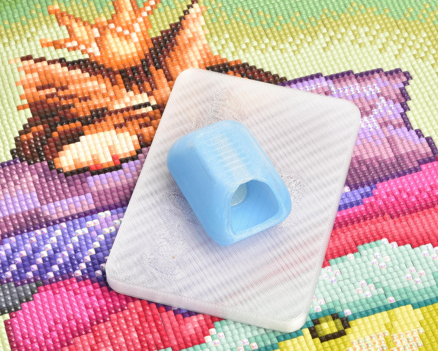 Magnetic Drill Trash Collector - Cotton Candy Sky - Litter Box Cover Minder