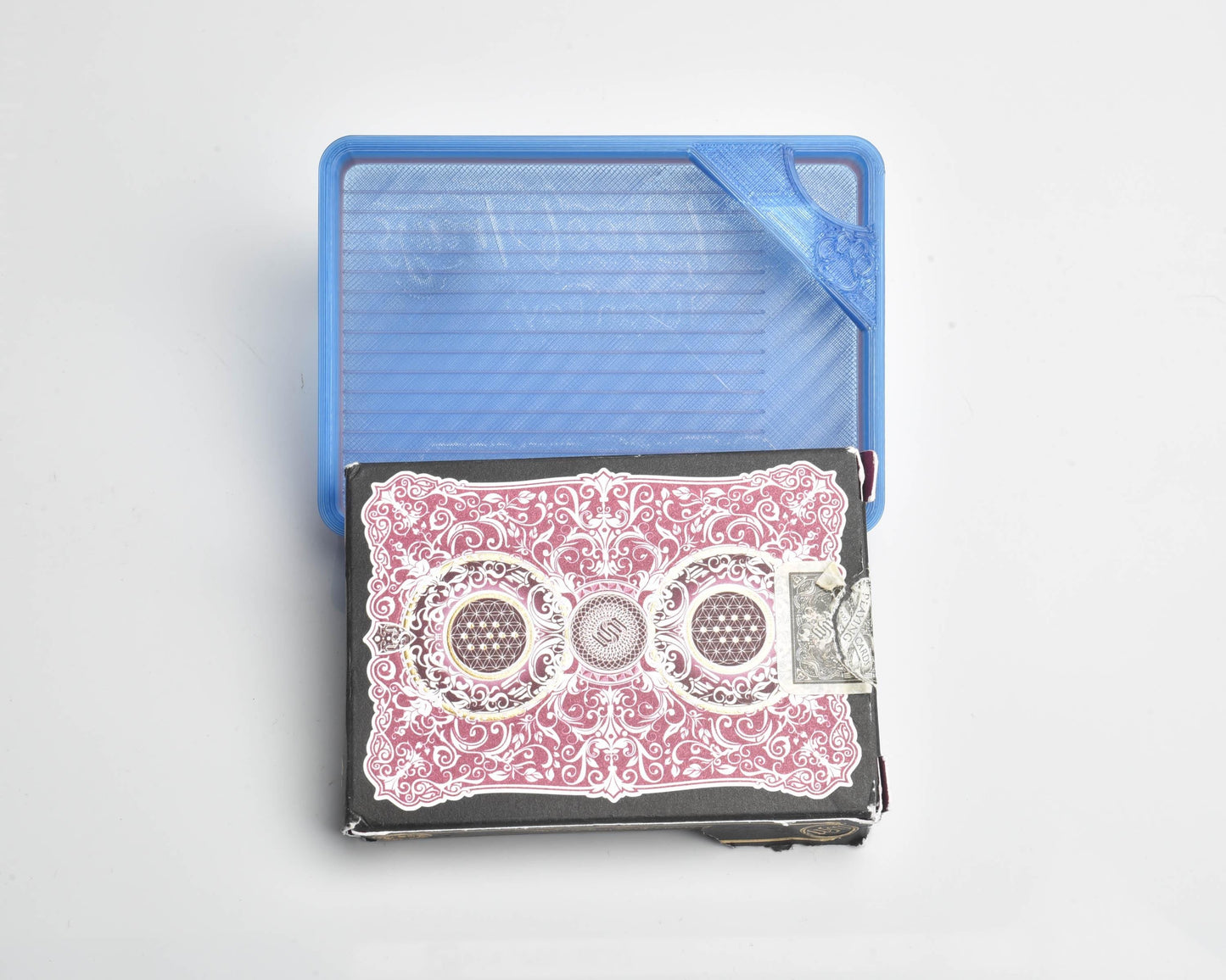 Twilight Serenade - Gridded - Cat Proof Diamond Painting Tray with Lid