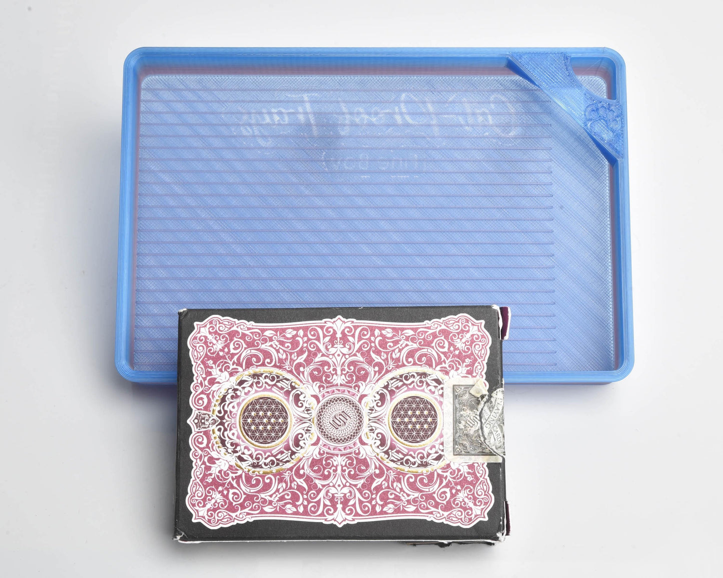 Twilight Serenade - Gridded - Cat Proof Diamond Painting Tray with Lid