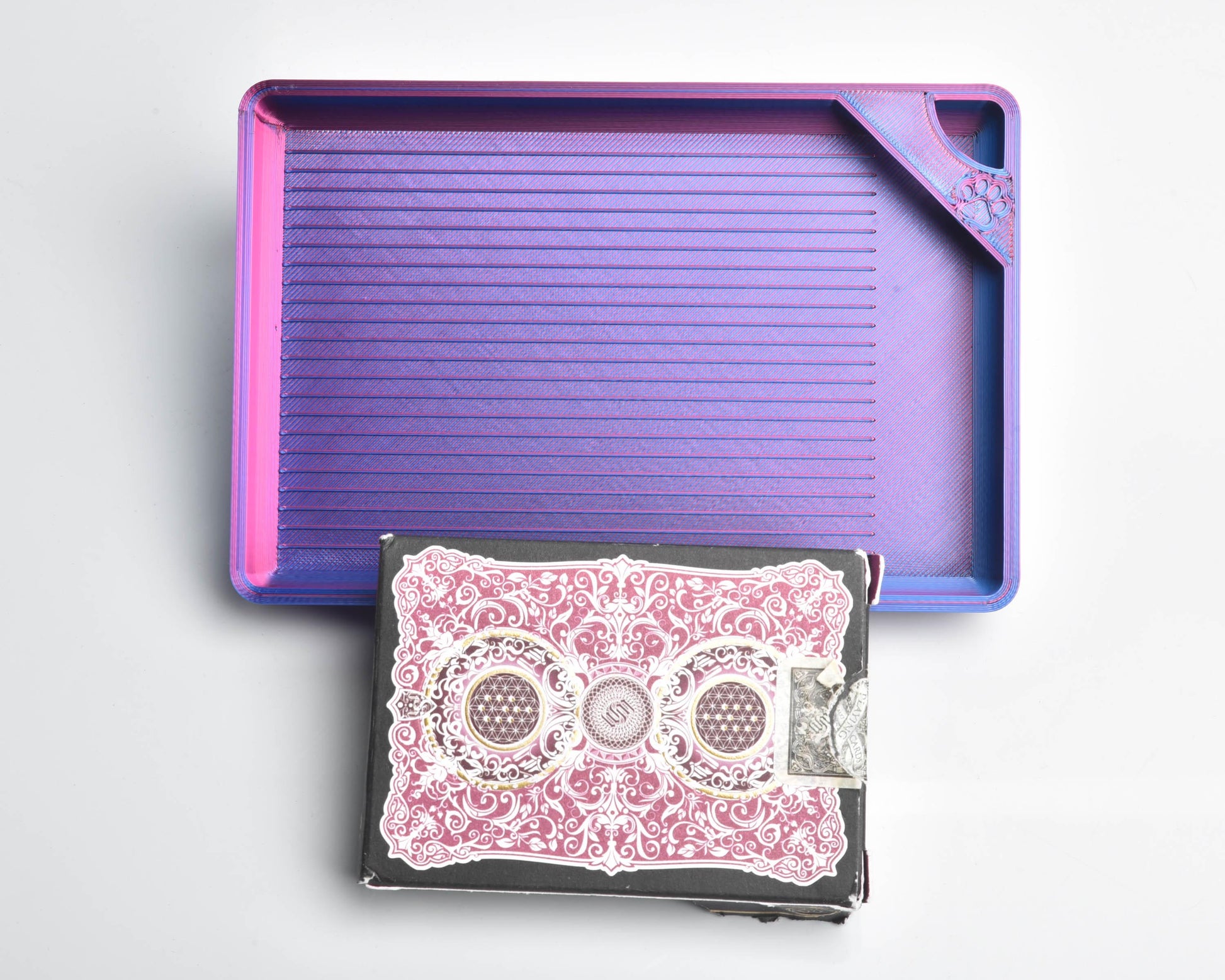 Cosmic Twilight - Loaf - Cat Proof Diamond Painting Tray with Lid