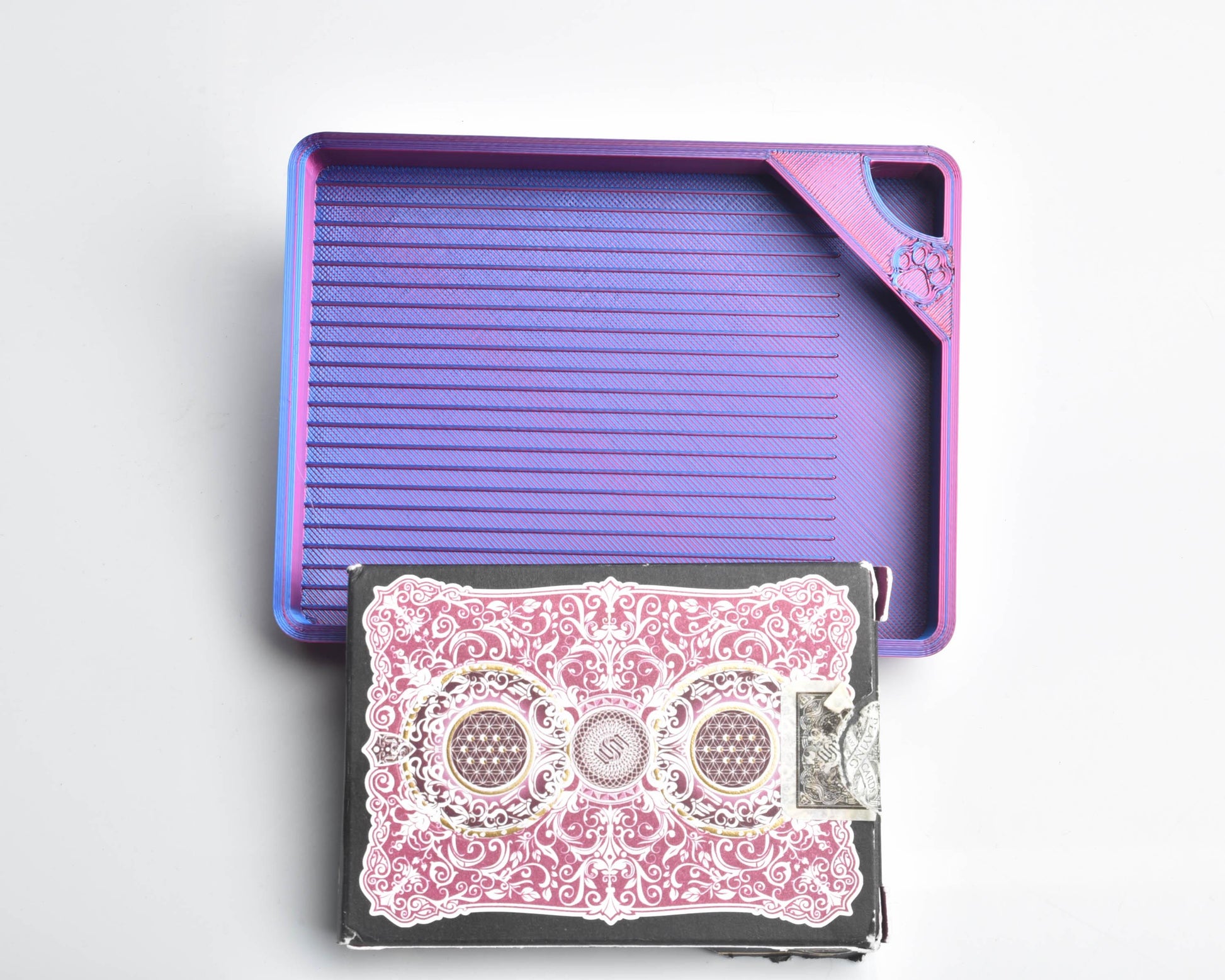 Cosmic Twilight - Standard - Cat Proof Diamond Painting Tray with Lid