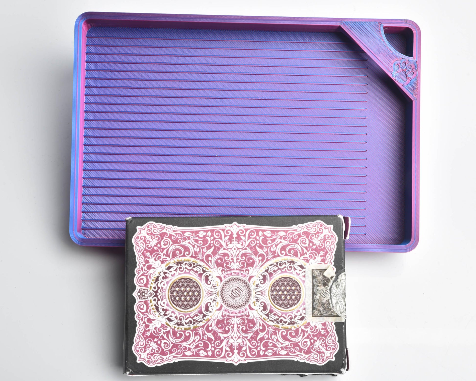 Cosmic Twilight - Standard - Cat Proof Diamond Painting Tray with Lid