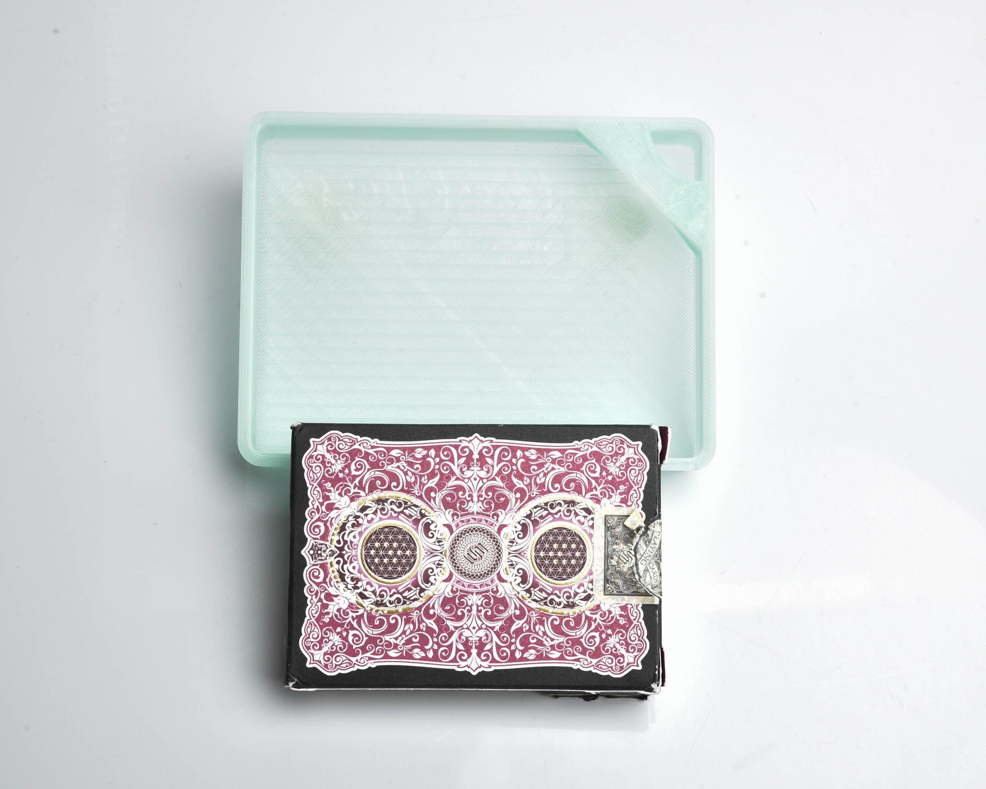 Minty Fresh - Standard - Cat Proof Diamond Painting Tray with Lid
