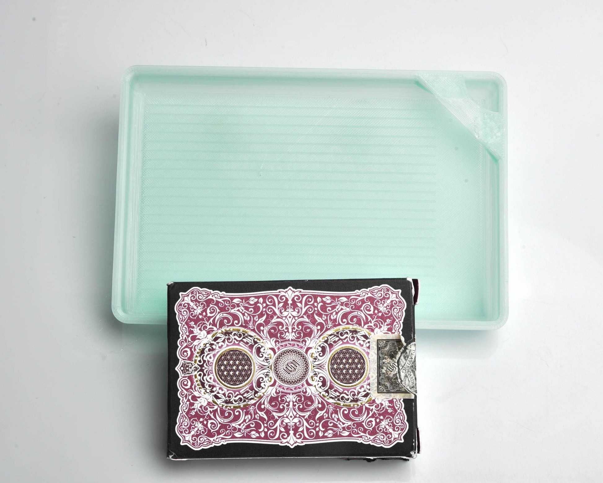 Minty Fresh - Loaf - Cat Proof Diamond Painting Tray with Lid
